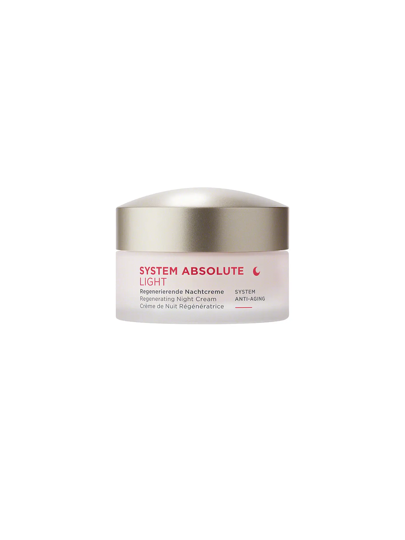 ANNEMARIE BÖRLIND | SYSTEM ABSOLUTE Regenerierende Nachtcreme light 50ml | 
